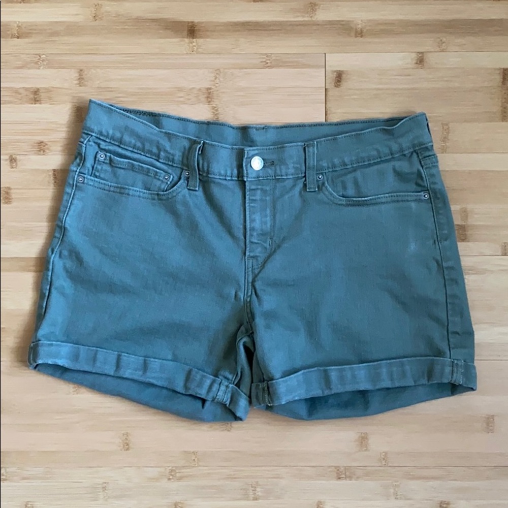 Levi’s Green Shorts